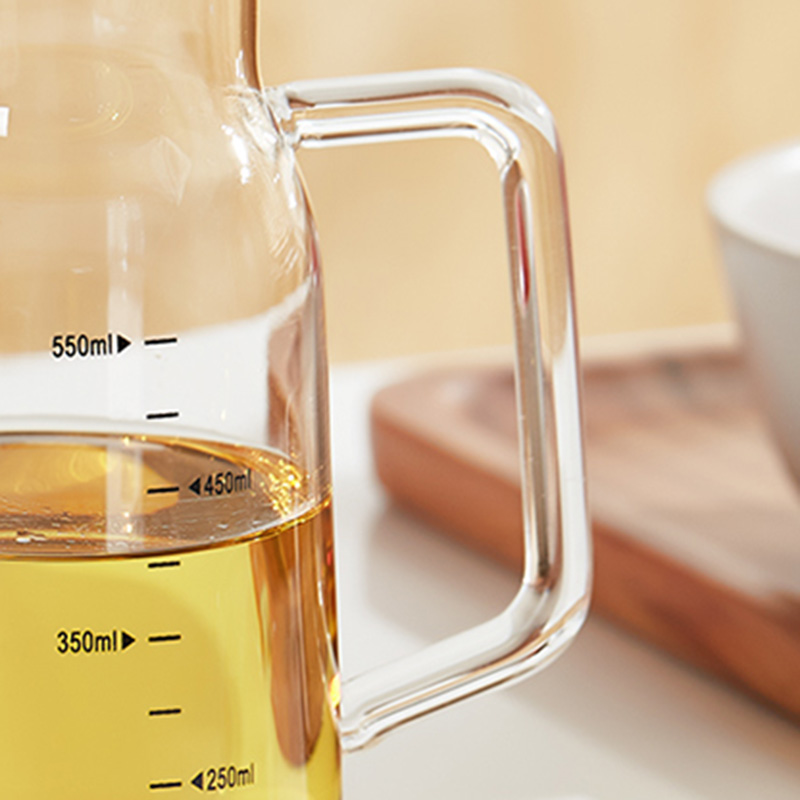 Cooking Oil Bottle Dispenser Storage Pourer Organizer Seasoning Oil Bottle Olive Wooden Lid Especieros Restaurant Gadgets OC50TL