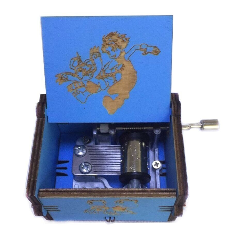 Hand Rock Box Music Note Box Caixa Musica Factory Caja Cajita Musical Madera Wood Moon River Music Box You Are My Sun: Digital Baby