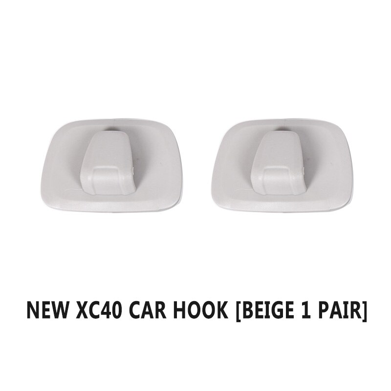 Für Volvo XC60 v60 s60 XC40 s90 v90 Auto kleiderbüGel haken hinten reihe defekt änderung spezielle haken für xc90 xc60: transparent