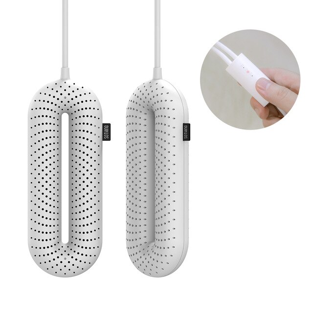 Xiaomi-secador de zapatos eléctrico Sothing Zero-One, esterilización portátil para el hogar, desodorización de secado con temperatura constante, UV: White timing