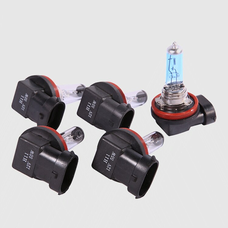 2pcs H11 12V 55W Super Light Halogen Bulbs H11 Auto lamp Halogen Bulbs