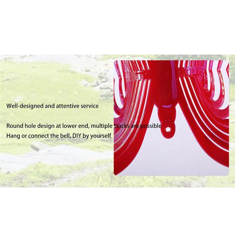 Wind Chimes Spinning Wind Chime for Outdoor Hanging Garden Balcony Balloon Butterfly and Bird Windmill Decoration