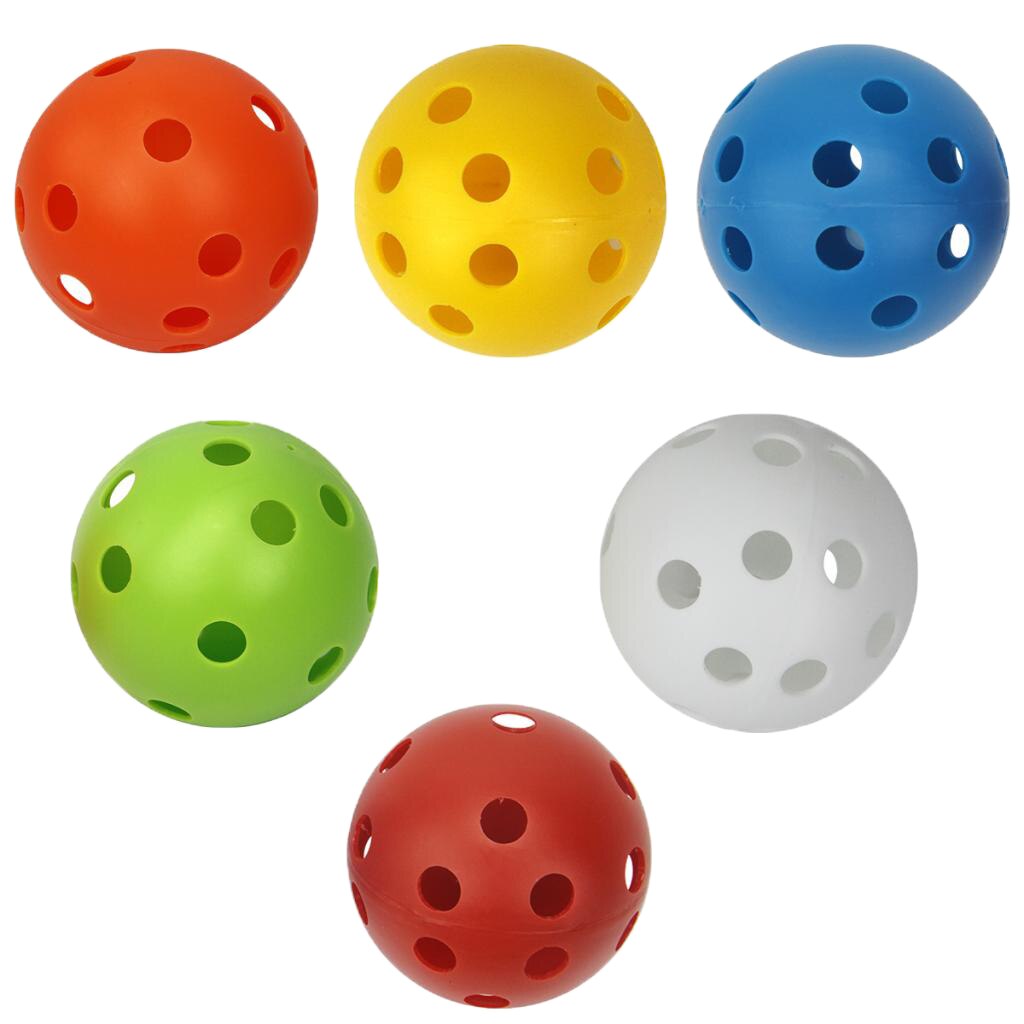6- pakke golf træningsbolde stor rammehjælp til ungdomsbaseball / golfsving