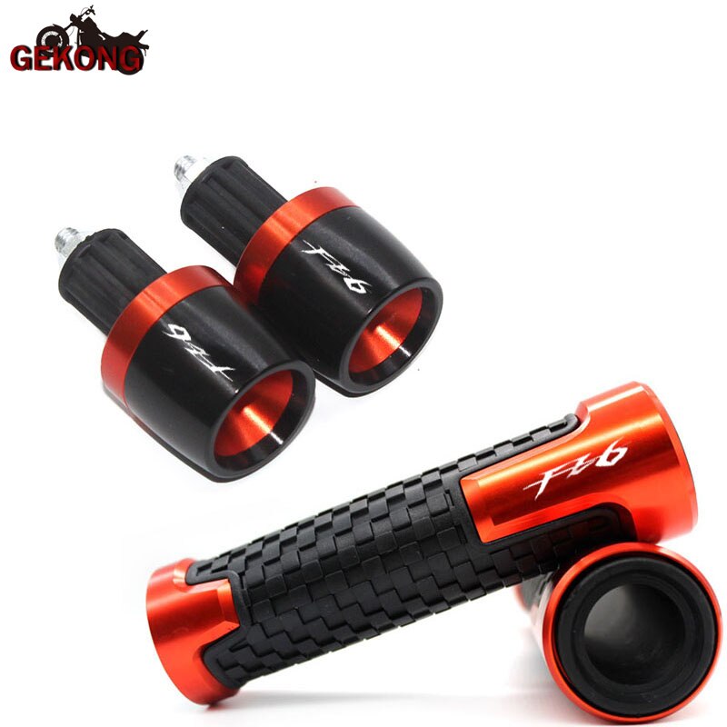 7/8'' 22mm Motorcycle Handlebar Grips Handle Bar Cap End Plug Fit For FZ6 FAZER FAZER600 FZ6S FZ6N FZ6S2 FZ6R S2 SJ6S FZ600: Red