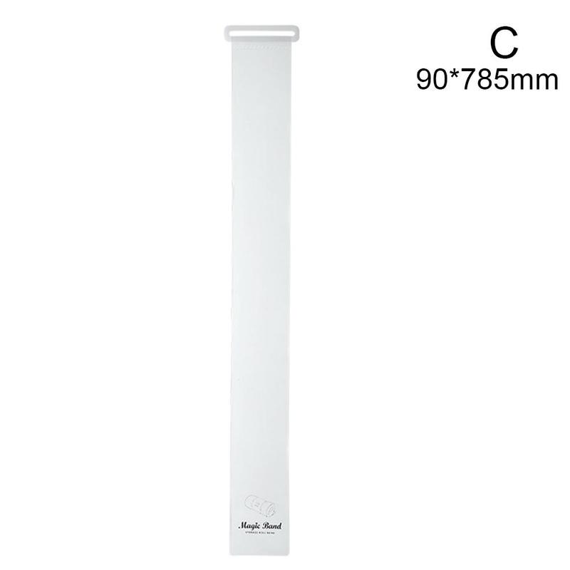 Kledingrol met zelfklevende banden voor het eenvoudig sorteren van broeken, opbergen van kleding en met overhemden, huishoudelijk reizen, kleding  f5 d 6: Ik