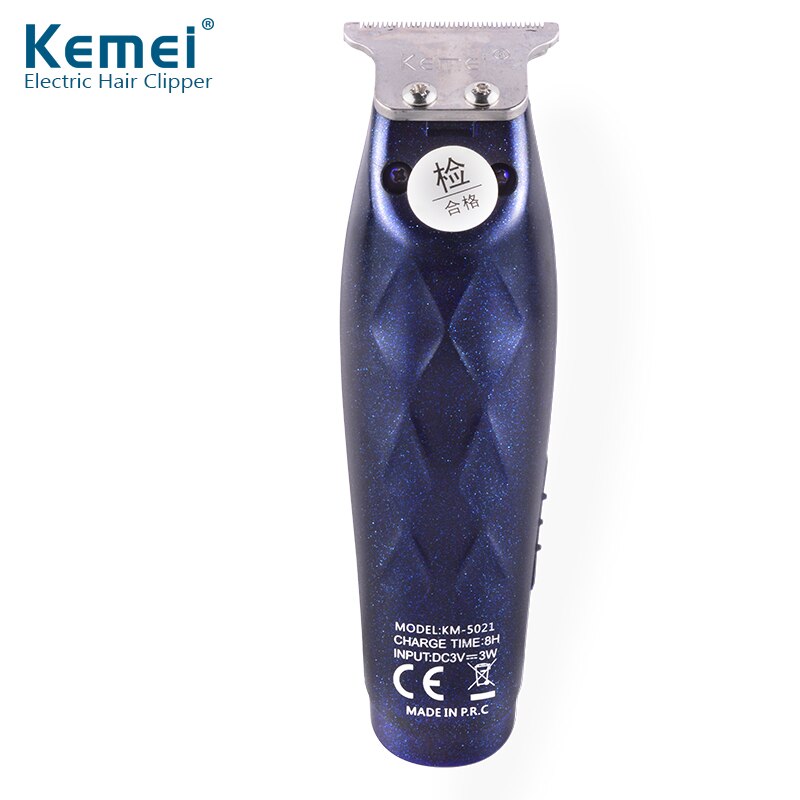 Kemei Elektrische Tondeuse Professionele Tondeuse Mute Oplaadbare Scheerapparaat Mannen Haar Snijden