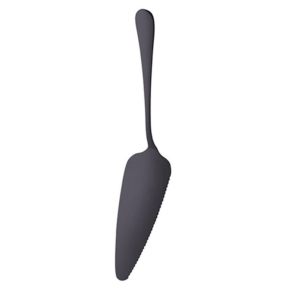Stainless Steel Cake Server Toothed Pizza Cheese Spatula Dessert Pie Pastry Butter Divider Scraper: E