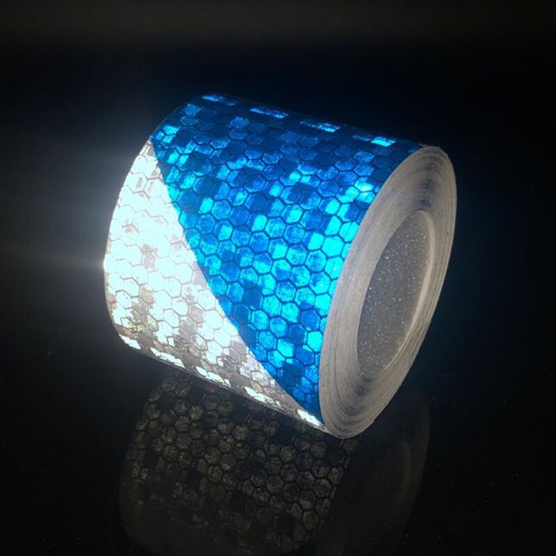 Car Reflective Tape Sticker Automobile Motorcycles Safety Warning Tape Reflective Film Car Stickers