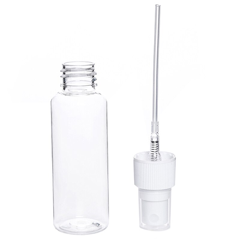 Påfyllningsbar sprayflaska mini alkohol parfym kosmetika behållare tom flaska bärbar resa klar plast atomizer 30/50/100ml