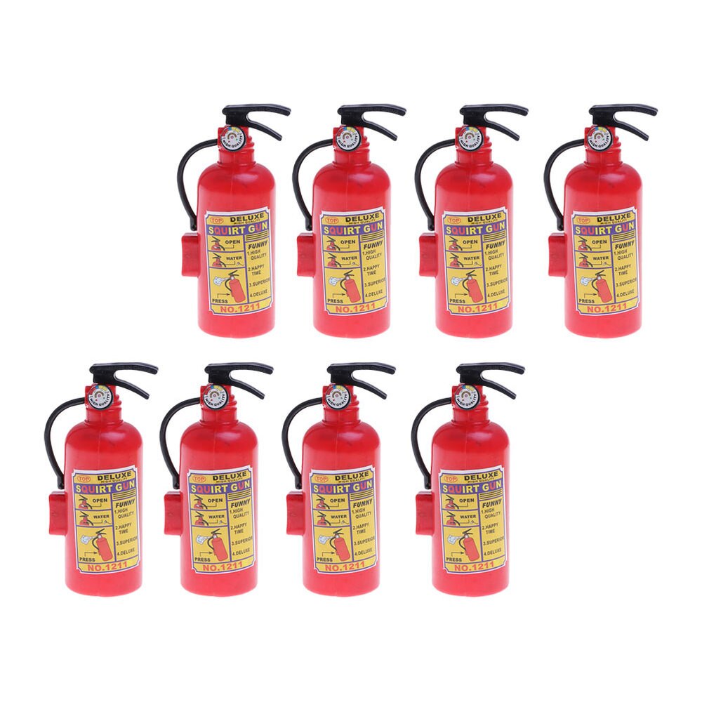 8 Pcs Fire Extinguisher Portable Squirter Water Spraying Summer Outdoor
