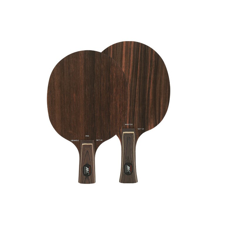 Table Tennis Racket Soleplate Ebony 7 Nano Carbon King Hurricane Super ZLC Carbon Fiber Blue Black Aromatic Carbon ALC -40: HT Short handle