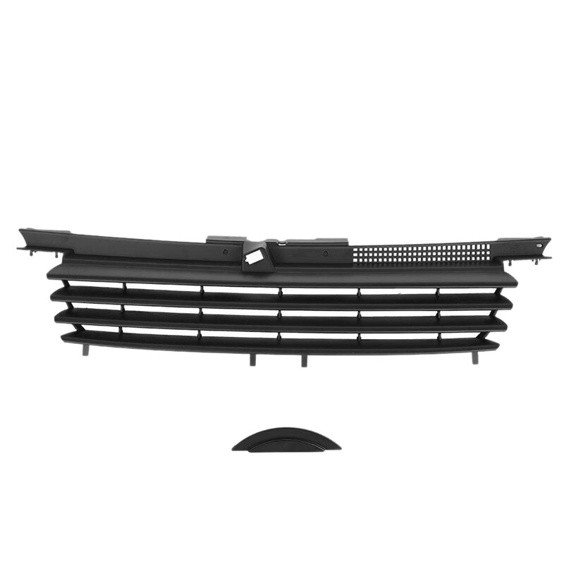 Parrilla negra para coche-rejilla delantera de capó de coche negro mate para VW/Jetta/Bora MK4 1999-2004 1J5853655C