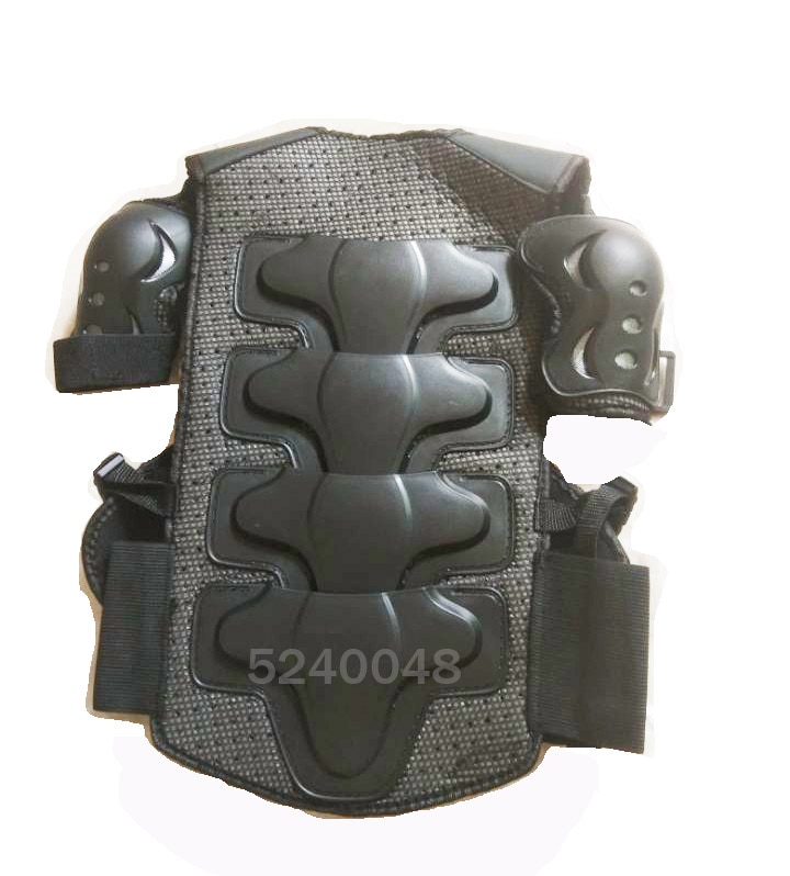 Armadura de protección de cuerpo completo para niños y bebés, chaleco de Motocross, protector de columna para el pecho, montar a caballo, bicicleta, almohadilla para la rodilla y el codo