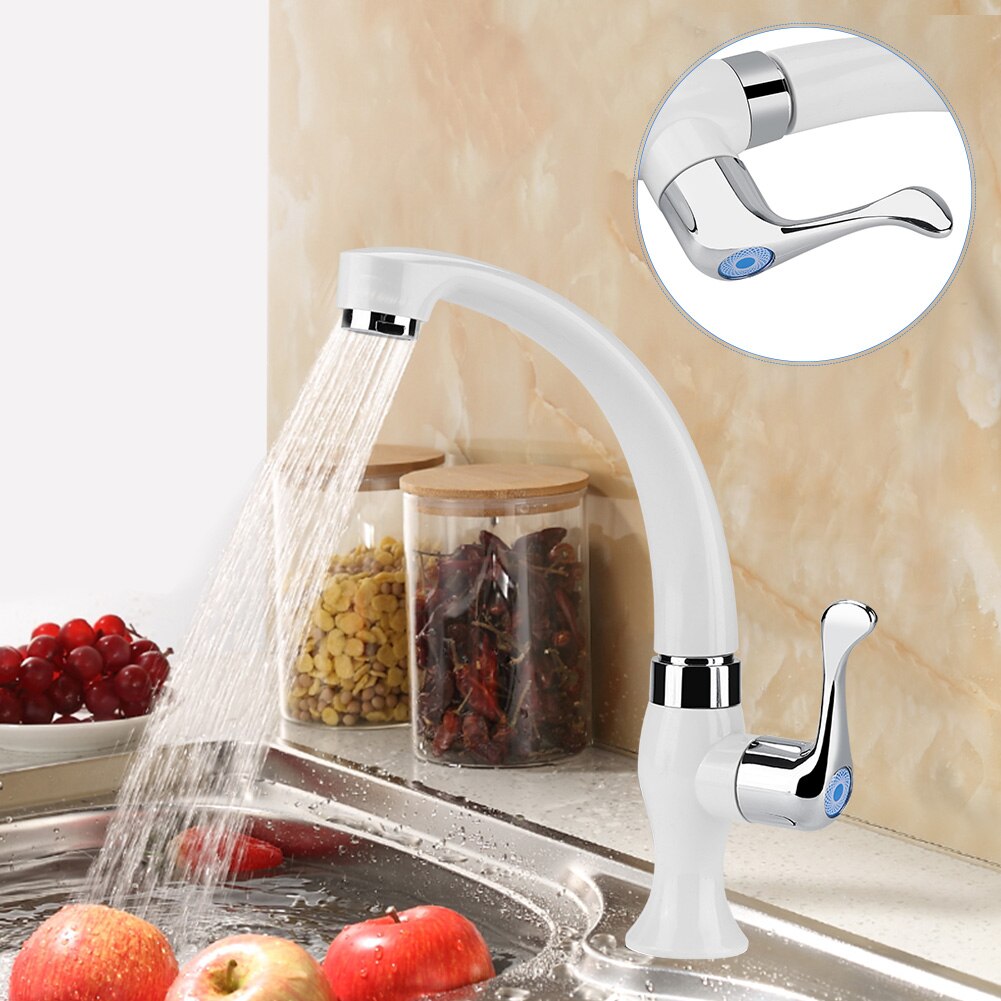 G1/2 ABS Plastic Single Cold Faucet Water Tap Kitchen Sink Faucet Bathroom Basin Accessories