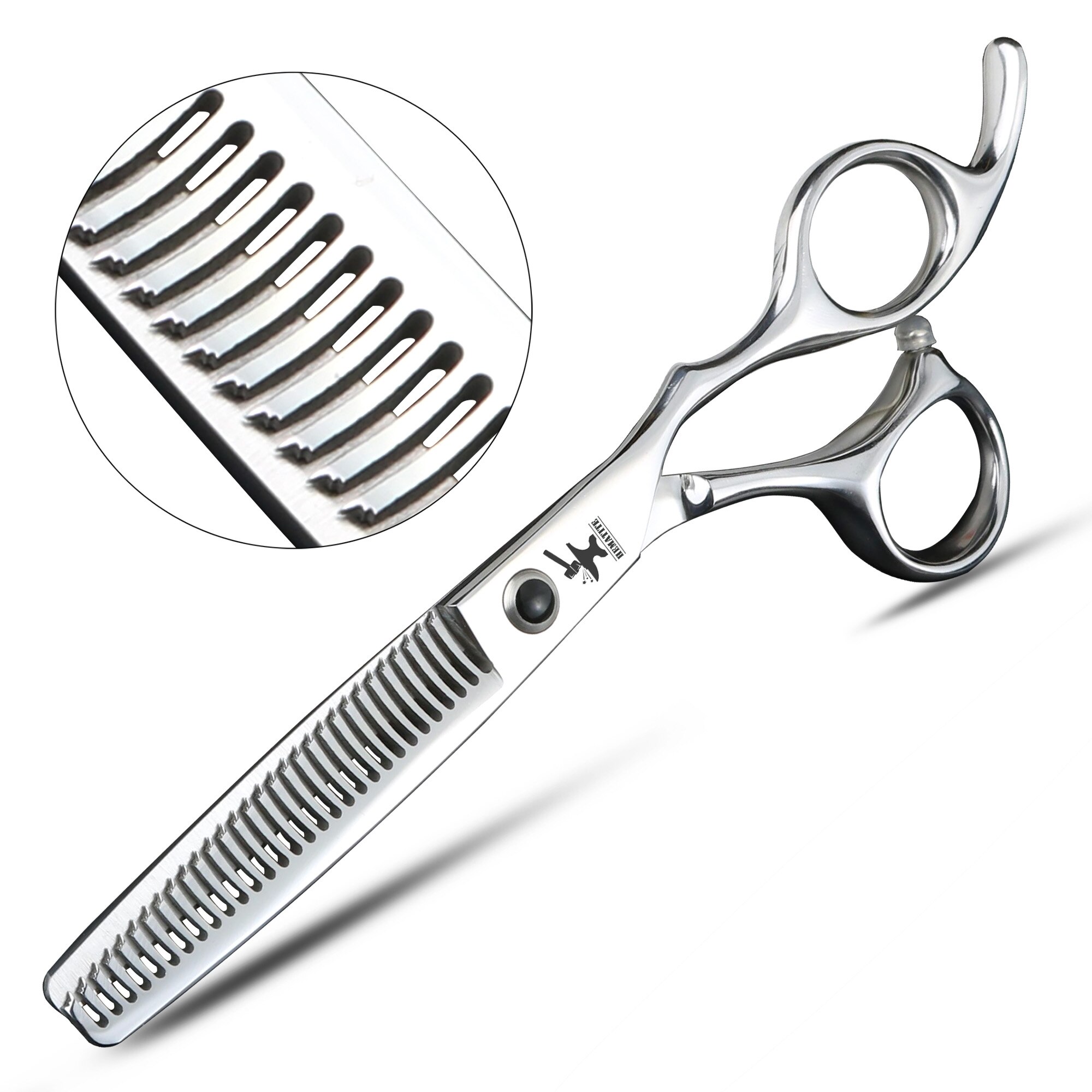 hairdressing scissors 6 inch 5/5.5/6.5/7/8 inch hair cutting thinning scissors Barbershop hairdressing tool set: Thinning 25-30