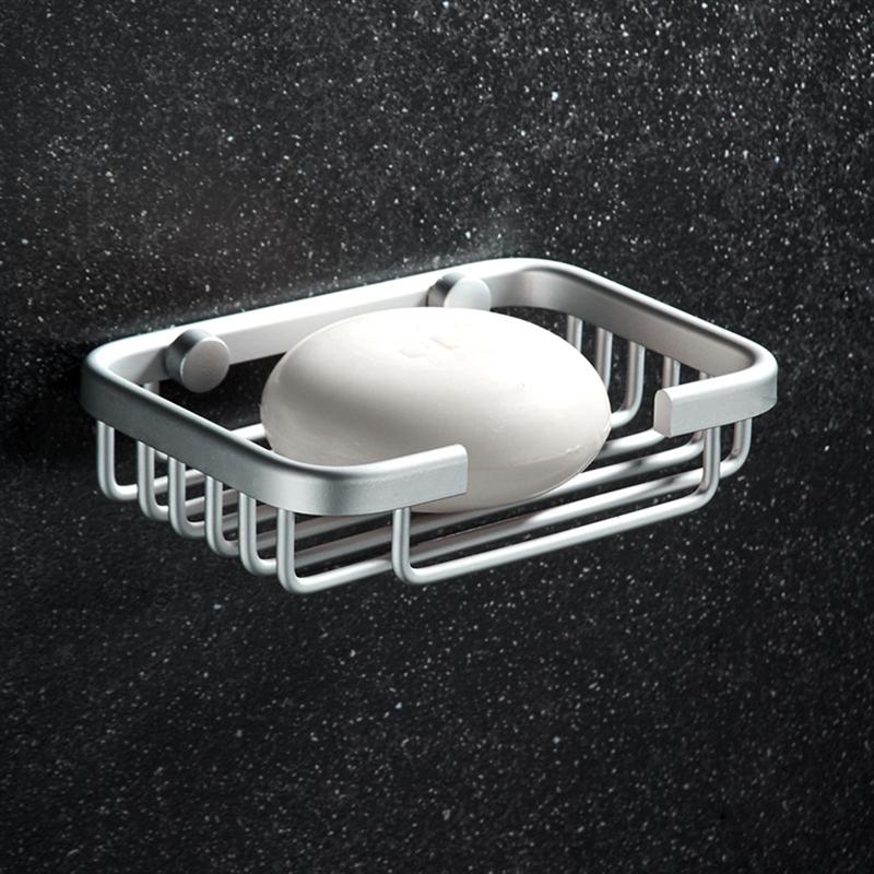 Vliegende Schotel Zeepbakje Rvs Zeep Houder Voor Badkamer En Douche Zeep Houder Double Layer Aftappen Zeepkist