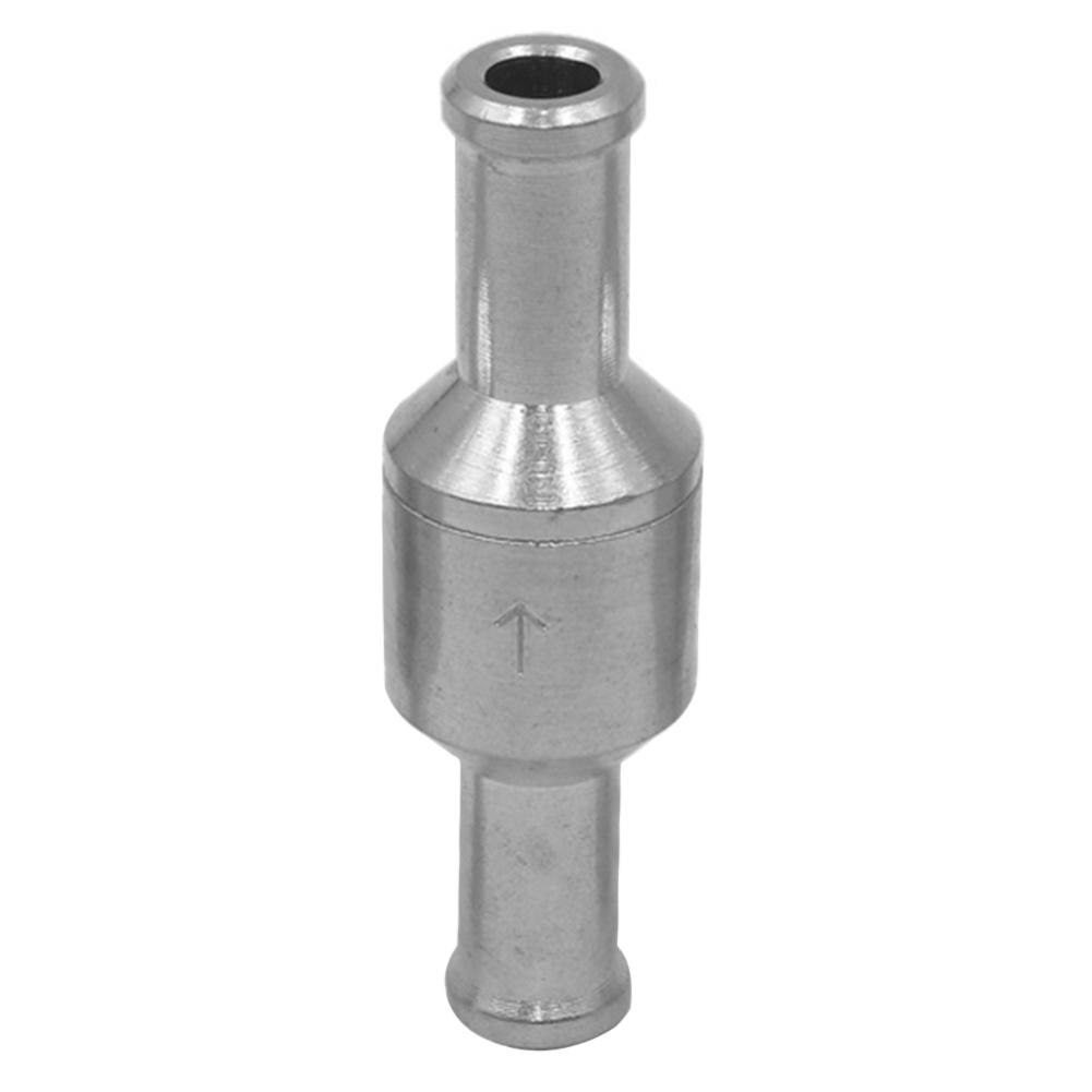 Aluminiumlegering enkelriktad bränsle backventil bensin diesel backventil för bil bil helikoptrar motorcyklar: 8mm