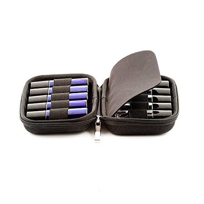 10 Slot Flasche Fall Schützt 10Ml Rollen Ätherische Öle Flasche Tasche Reise Durchführung Lagerung Veranstalter