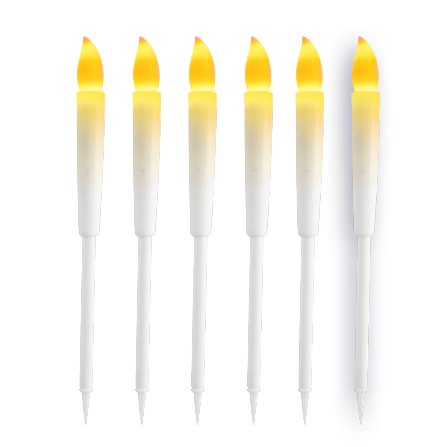 Candle Light Holder Round Table Golden Candlestick for Christmas Party Ornament Candle Holder Romantic Home Wedding Decor: 1pc LED candle