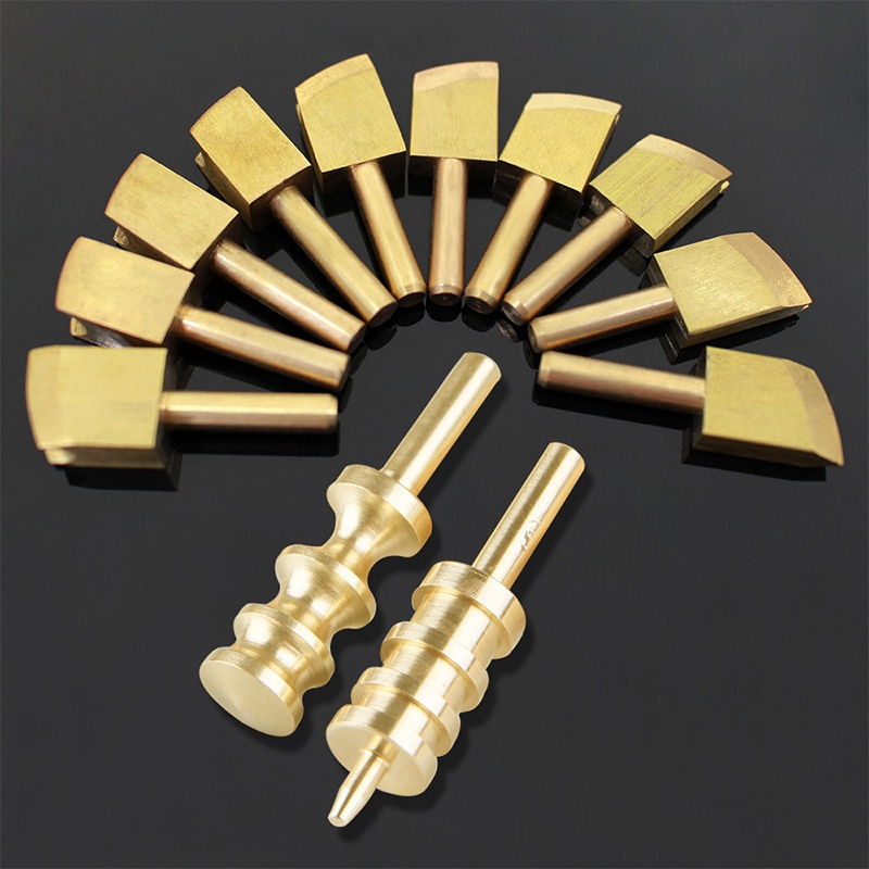 Dispositif électrique de sertissage et de chauffage du cuir, outil pour sceller les bords en laiton, outils électriques de décoration des bords du cuir