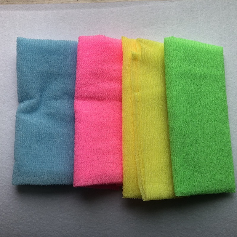 10 Pack Exfoliating Cleansing Cloth Japan Nylon Bath Towel Skin Polishing Towel