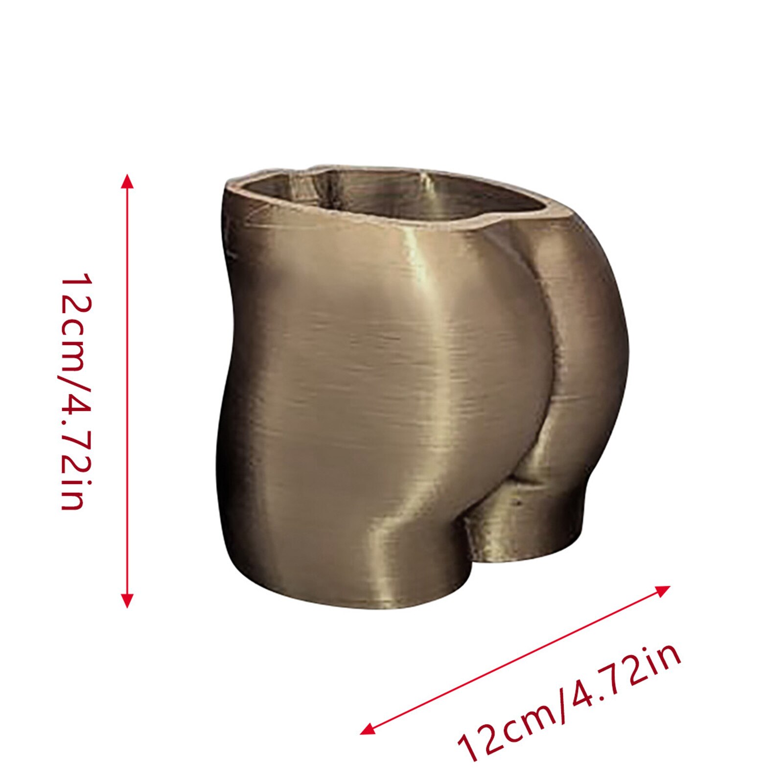 Billen Vorm Resin Bloempot In 9 Kleuren Effen Eenvoudige Stijl Ornamenten Voor Desktop Kleurrijke Plant Bloem Pot Tuin Home Decor