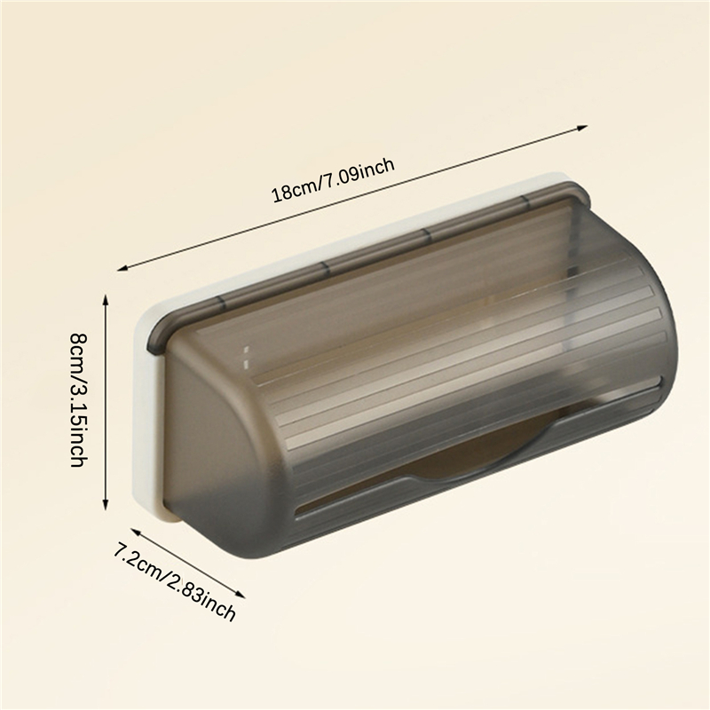 Soporte de bolsa de plástico para cocina, organizador para colgar en la pared, caja de almacenamiento de bolsas de basura, bolsa de basura para baño, dispensador de cubo, accesorio de cocina