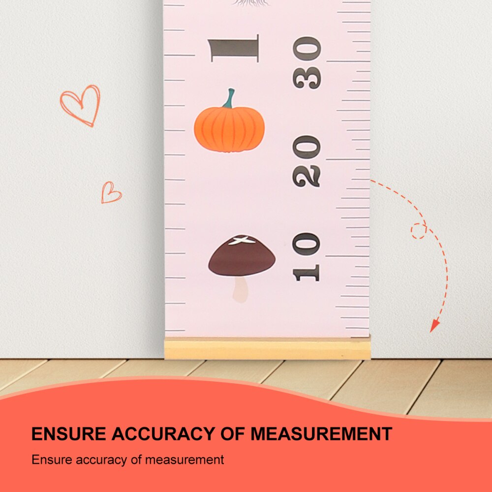 1pc Height Measuring Tape Cartoon Accurate Practical Kids Growth Chart Height Measurement Ruler for Kindergarten Home Children