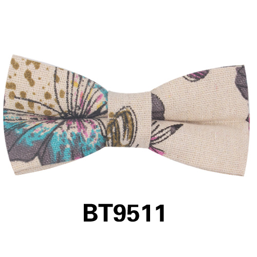 Papillon in lino per matrimonio papillon in cotone da uomo abbigliamento da collo papillon per adulti per uomo donna papillon per papillon modello animale da festa