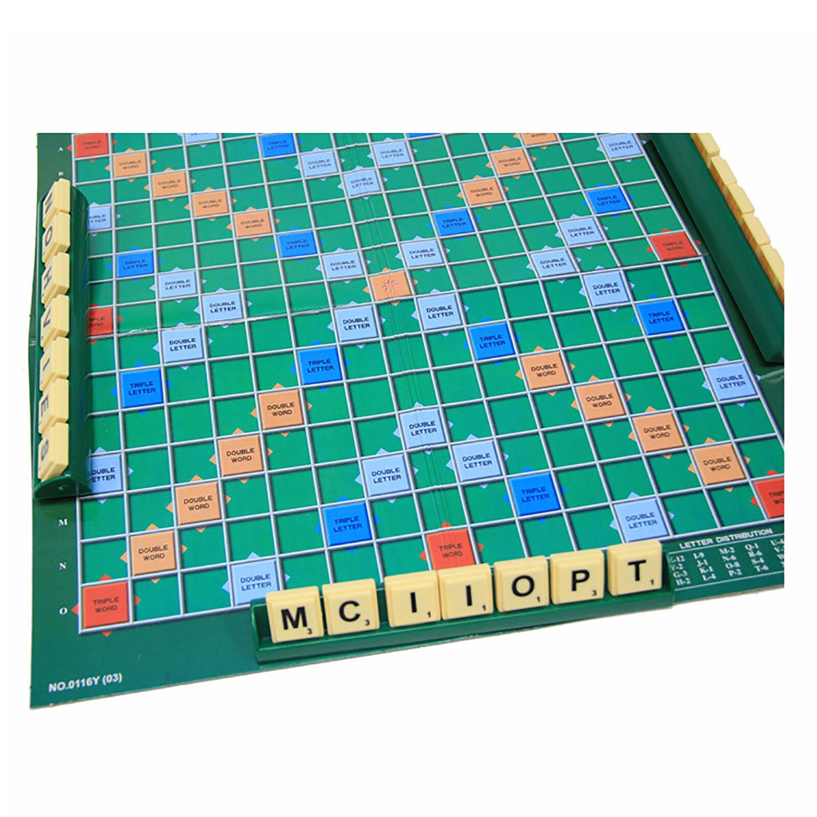 Engels Alfabet Blok Woord Game Leisure Entertainment Ouder-kind Interactief Bordspel Speelgoed Card Board Type