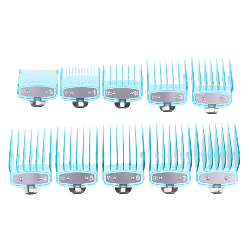 1Set 2/8/10Pcs Universal Hair Clipper Guards For Hair Clippers Barber Accessories Trimmer Attachment Limit Combs