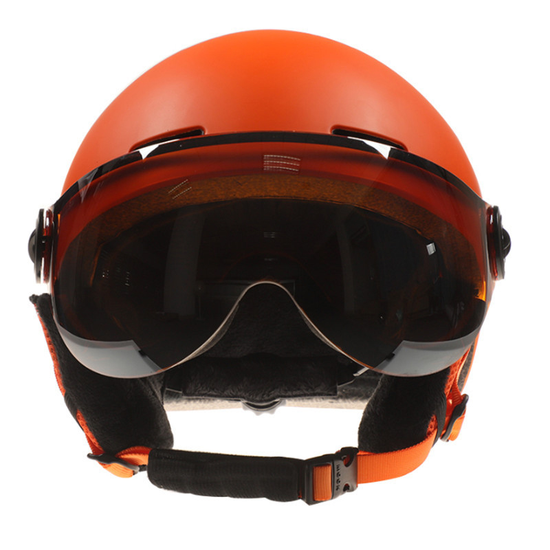Maan skihelm integraal gevormde pc+eps hoge bril skihelm outdoor volwassen sport ski snowboard skateboard helmen