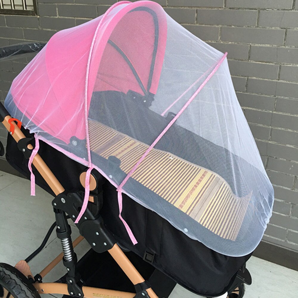 Full Insect Cover Summer Mosquito Net Baby Stroller Pushchair Mosquito Insect Shield Net IN STOCK Baby Stroller Mosquito Net