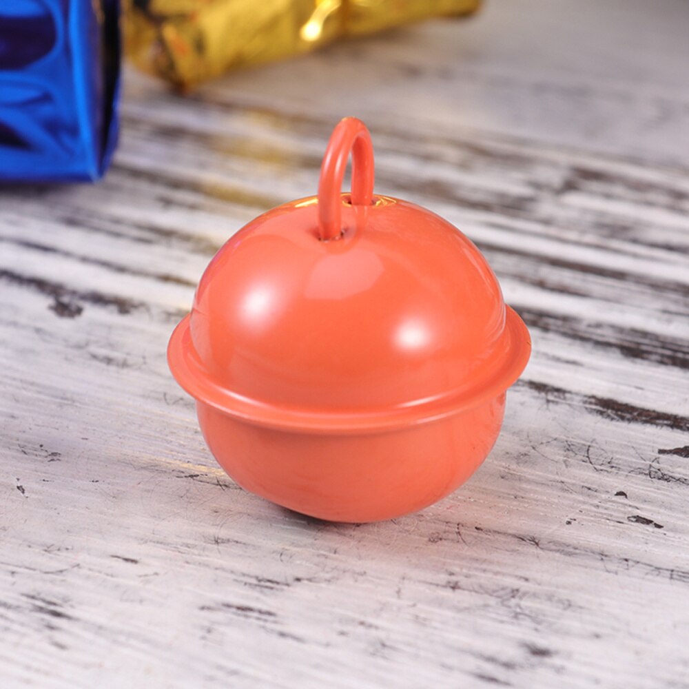 50 Stuks 22Mm Gekleurde Geschilderd Jingle Bells Metal Ronde Mini Bells Sieraden Ornamenten Kerst Decor Gebruik Hangers Voor Party christm