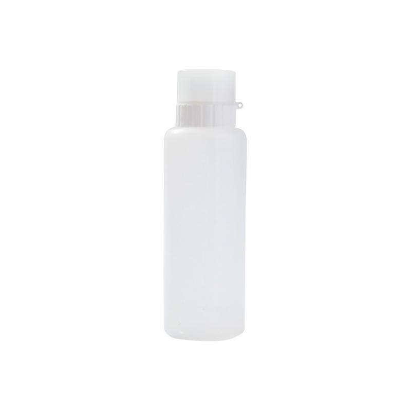Bouteille de Sauce à presser transparente avec couvercle, avec couvercle, Sauce tomate, Sauce à salade, 5 trous, bouteille de miel: 175ml  White