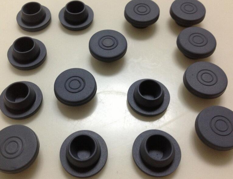20mm,200pcsgrey color,Many patterns butyl rubber stopper for vials,rubber sealing,injection vials stopper,rubber cap,