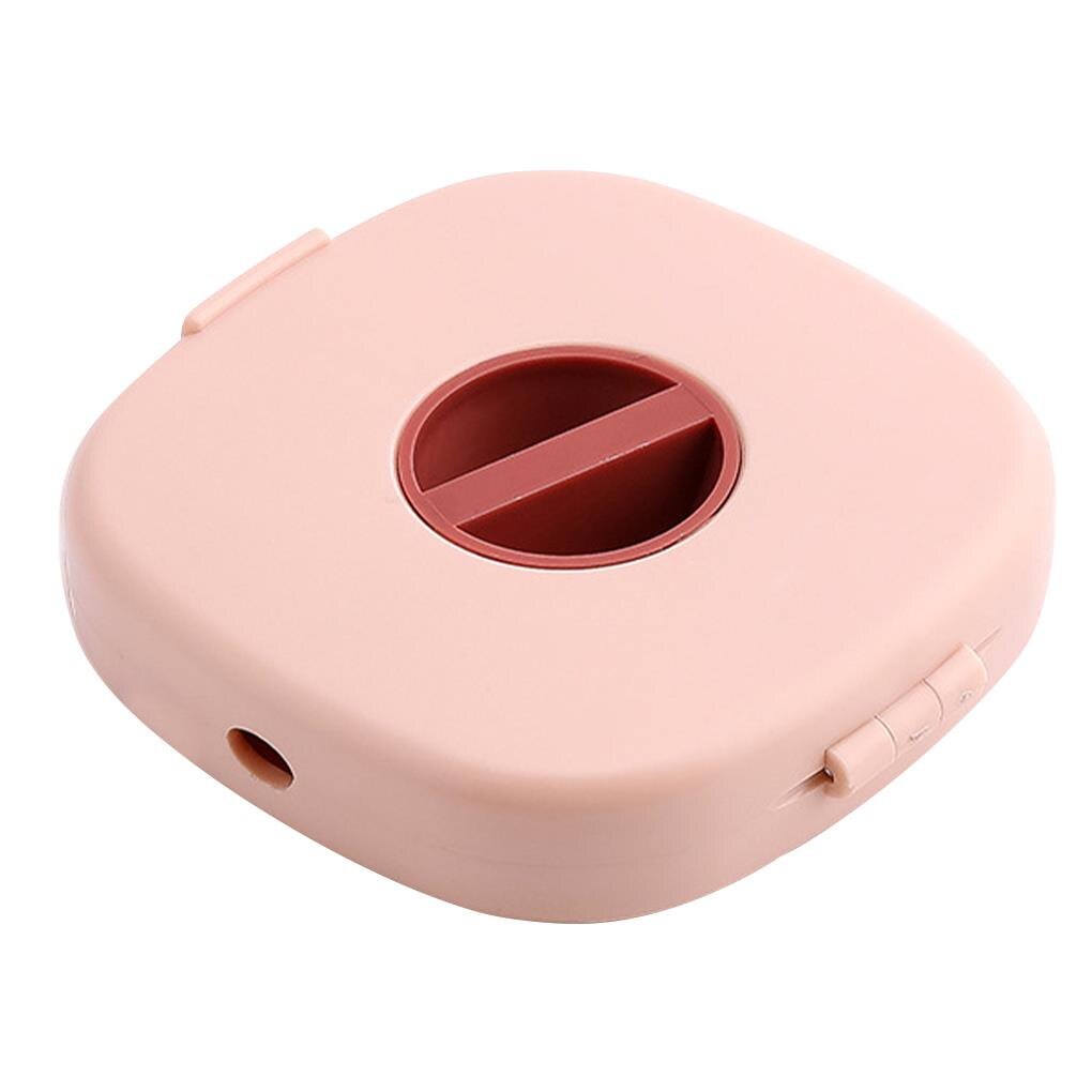 Data Cable Storage Box Multi Purpose Portable Rotatable Wire Winder with Mobile Phone Bracket Holder Cable Organizer Case