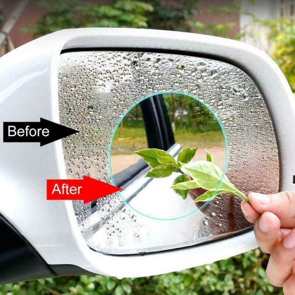Set Rainproof film Side Window 2pcs Car Rear View Accessories Anti Fog