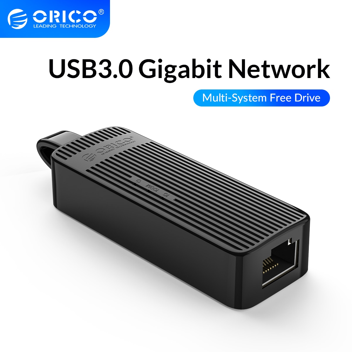 Orico Usb Ethernet Adapter Usb 3.0 2.0 Network Card Usb RJ45 Lan Voor Windows7, 8, 8.1.10, mac Os En Linux