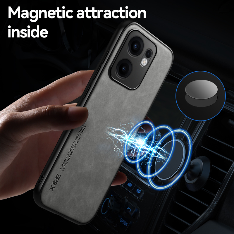 Funda magnética para OPPO Reno 13F 13 FS 12F 12 FS 4G 5G funda protectora a prueba de golpes Coque Capa Fundas