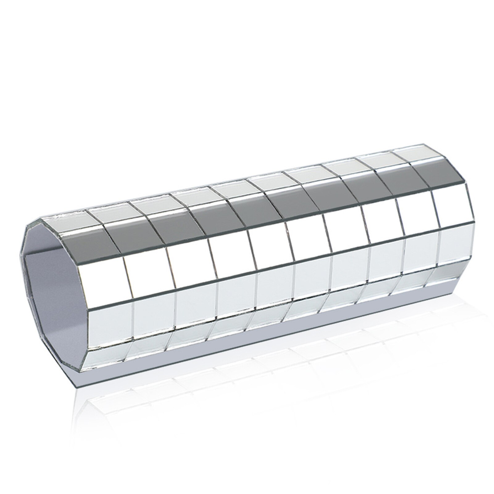 Nuovo 150 pz 10MM vetro autoadesivo mini specchi quadrati tessere di mosaico per bagno fai da te palla fatta a mano luce artigianato decorazione della casa