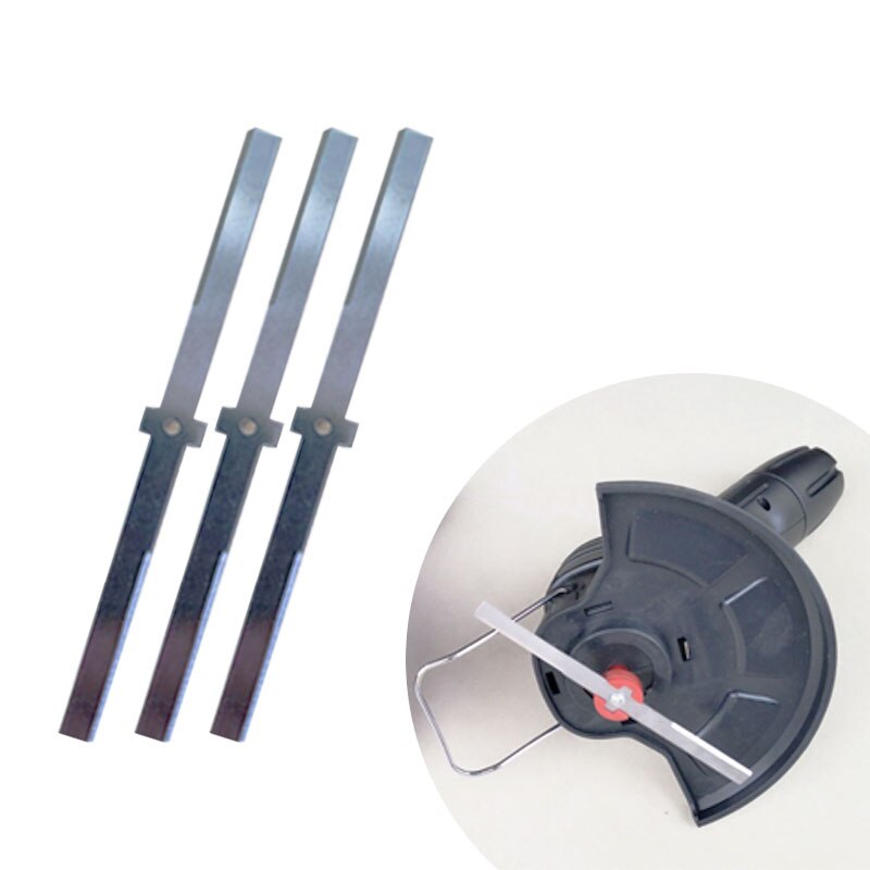 5V 13000RPM Battery Trimmer for Grass Handheld Cordless Garden Tool Adjustable Pole Greenworks Fast Cutting Copper Motor: 3 Blade(No Trimmer)