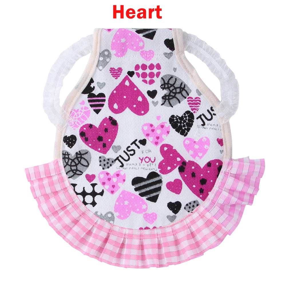 Gilet en dentelle de poulet élastique, 5 Types, tablier de selle, support de Protection en plumes, vêtements pour animaux de compagnie, volaille, poule, canard: Heart