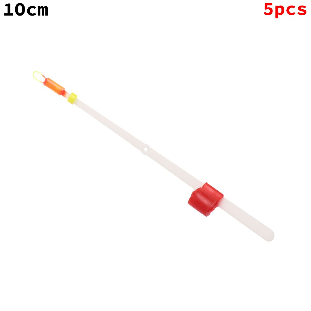 5 stuks ijsvisdobber met intrekbare hengel voor lage temperaturen,  -50c- stoks kunststof diepgang, europese boei, verticaal wintervisgereedschap: 100mm - 5 stuks