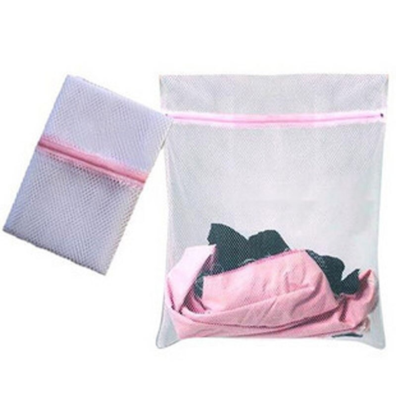 Bolsa de lavado de ropa cómoda para el hogar, ropa interior cómoda para sujetador, bolsas de lavandería, protección gruesa, bolsa de malla para lavado, 1 Uds.: M