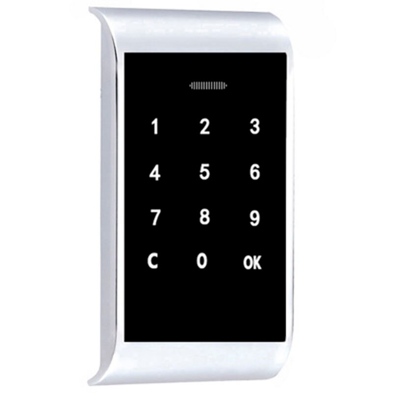 Cerradura electrónica, combinación de cajón, cerradura Digital, contraseña del teclado táctil, acceso de llave, armario, código de seguridad Digital para Taquilla
