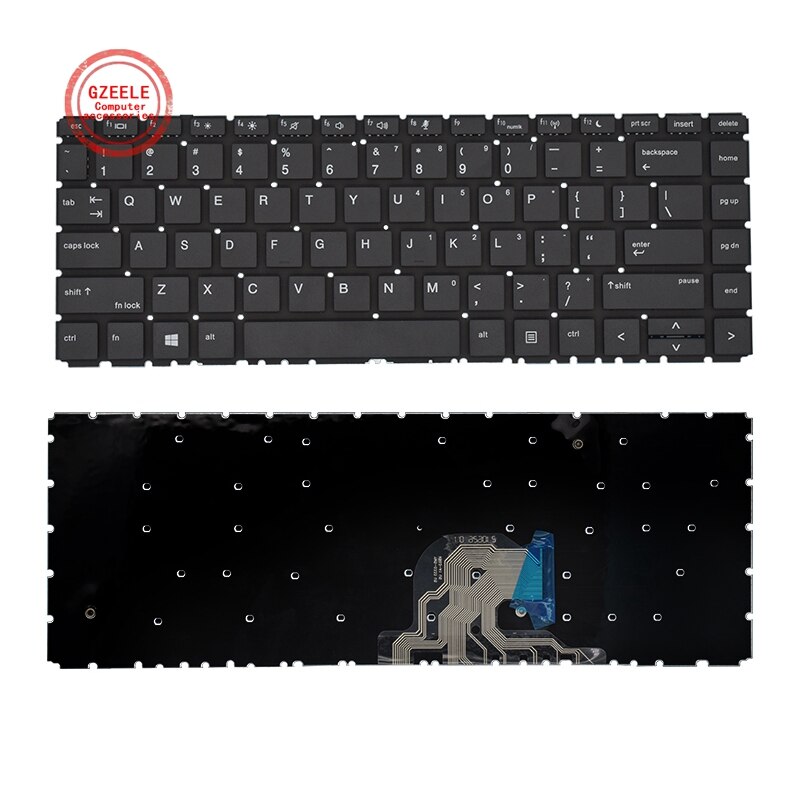 US Laptop keyboard for HP Probook 440 G6 445 G6 445R G6 HSN-Q15C HSN-Q24C HSN-Q21C ZHAN 66 PRO 14 G2 G3 66 G2 14