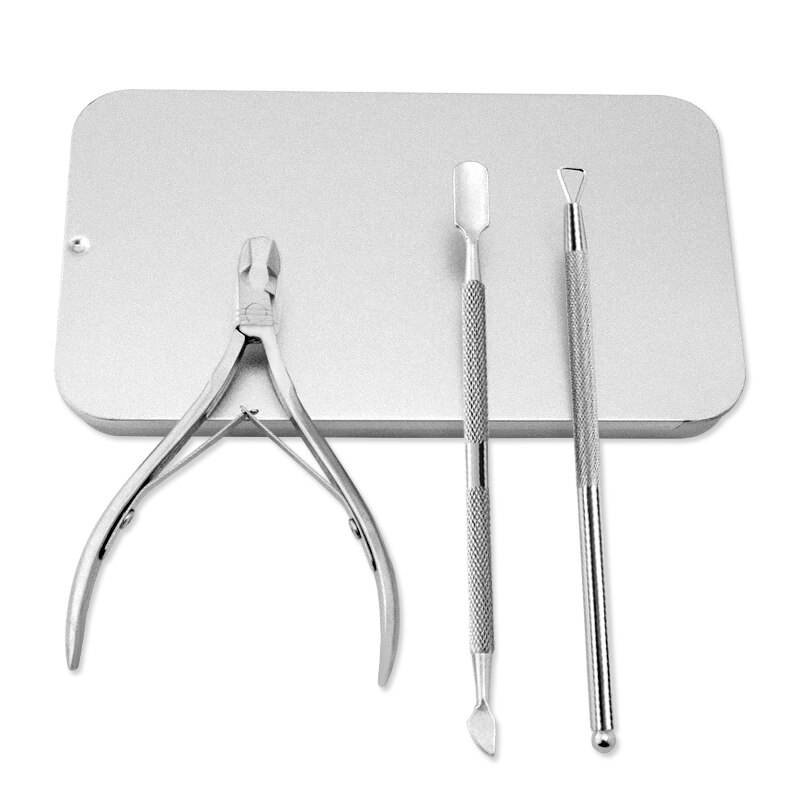 YASHNI Nail Cuticle Nipper Stainless Steel Tweezer Clipper Dead Skin Remover Scissor Plier Pusher Nail Tool ZJ01