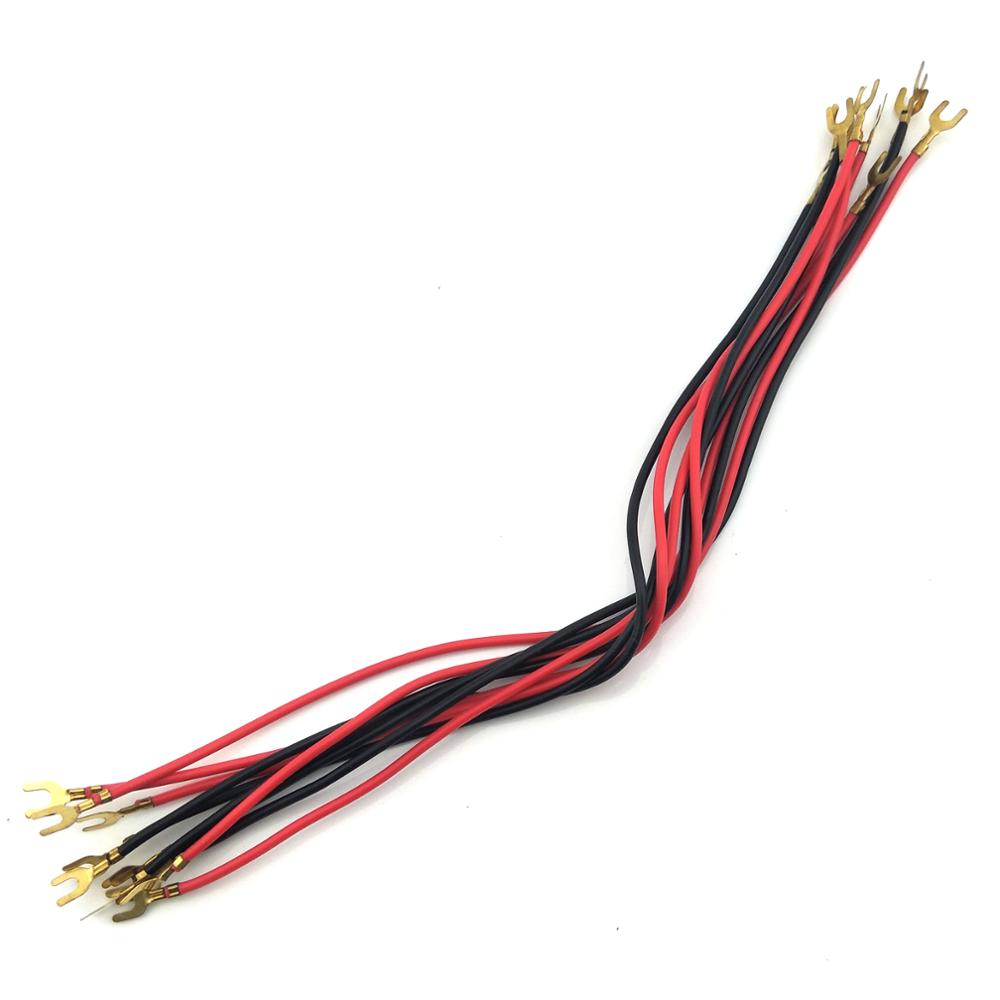 5 pares de equipos experimentales de física, cable terminal de circuito frío para experimento de circuito eléctrico, cable conector en forma de U