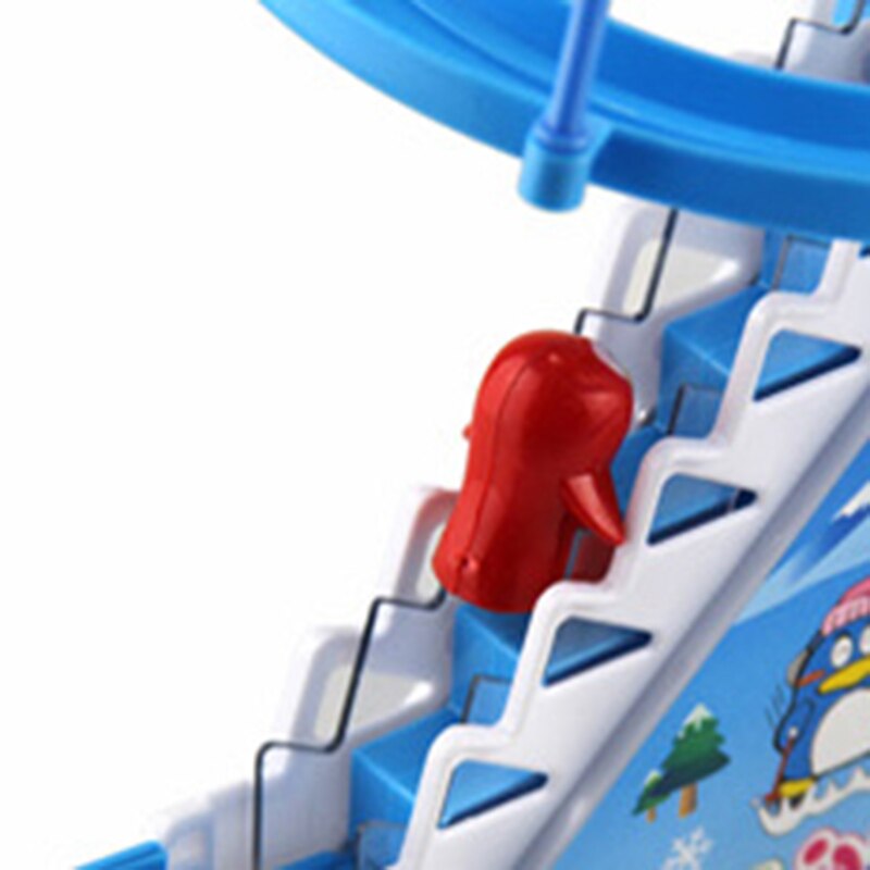 Grappige Pinguïn Traplopen Muziek Speelgoed Voor Kinderen Ouder-kind Puzzel Penguin Slide Interactief Speelgoed Elektrische Motorwagen Muziek